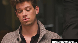 DisruptiveMovie.com - Johnny Ford gangbanged and cumsprayed by seven horny men