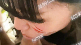 5760 허리놀림 뒤지는 페이스 페인팅 스시녀 1 Korean 텔레 UUB892