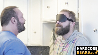 HardcoreBears.com - Grizzly fat bear cock polished hard by his hairy and nasty cub