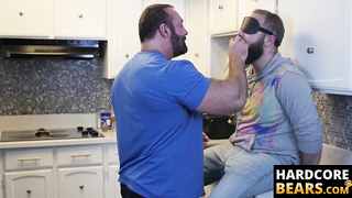 HardcoreBears.com - Grizzly fat bear cock polished hard by his hairy and nasty cub