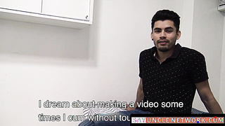 SayUncleNetwork.com - Straight Latino's passionate cock sucking before raw anal pounding