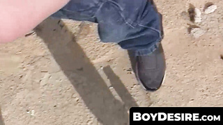 BoyDesire.com - Cameron, Sean, and Sebastian's wild outdoor threesome party