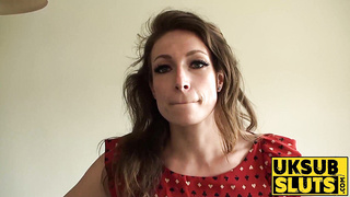 UKSubSluts.com - Ava Austen's hard and rough butt banging by Pascal with pain