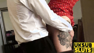 UKSubSluts.com - Ava Austen's hard and rough butt banging by Pascal with pain