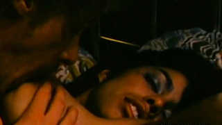 Retro all natural babe has passionate sex with her lover