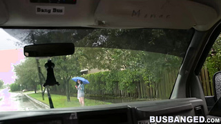 Helpless Scarlet is picked up by stranger and pays with sex