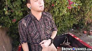 Natural tits babe Marie Luv fucked missionary by the pool