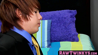 RawTwinkys.com - Three horny twinks fuck every last ounce of virginity out of each other