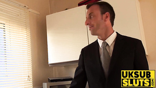 UKSubSluts.com - Ex-girlfriend Layla Lixx's tight mommy ass fucking with [censored]