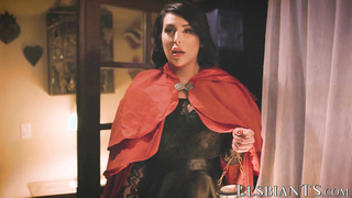 Inked lesbian Kleio Valentein hammered by TS Chanel Santini