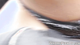 Picked up young whore fucked and mouth filled with warm jizz