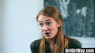 GirlGirlWay.com - Stunning lesbian girls wildly pleasure each other's needy cunts