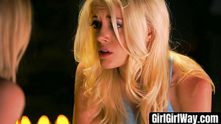 GirlGirlWay.com - A trio of beauties engage in a wild muff diving threesome