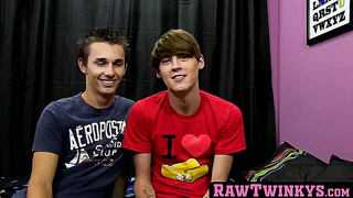 RawTwinkys.com - Naughty twink Jacobey wants Elijahs bare cock up his ass now