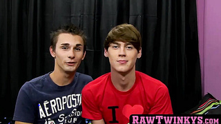 RawTwinkys.com - Naughty twink Jacobey wants Elijahs bare cock up his ass now