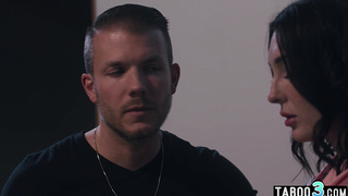 Big boobed slut has to prove her loyalty