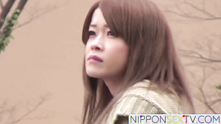 NipponSexTV.com - Japanese babe secretly taped playing with her pussy in underwear