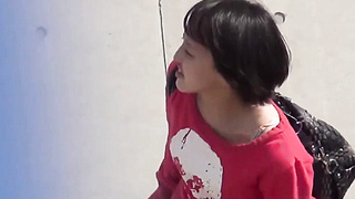 NipponPissTV.com - Japanese babes filmed peeing all around town in public