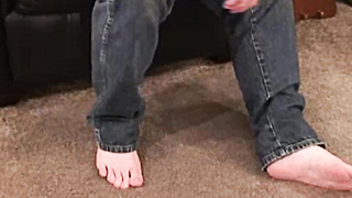 Horny chubby senor moans during passionate and hot anal play