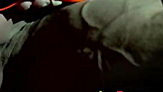 Muscle jock tied up with fat rope during outdoor BDSM