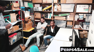 Hot Sweet Crooks Disciplined by Policemans throbbing BBC