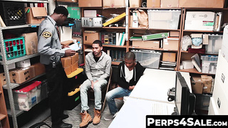 Hot Sweet Crooks Disciplined by Policemans throbbing BBC