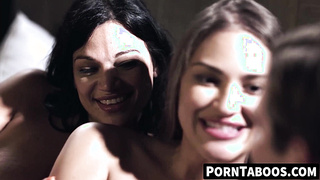 PornTaboos.com - Sharing Nathan Bronson's hard cock with gorgeous Mona Azar