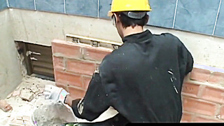 OTBXXX.com - Lusty construction working twinks enjoy intense anal drilling session