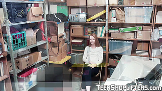 Babe knows how to deal with an officer when she is caught