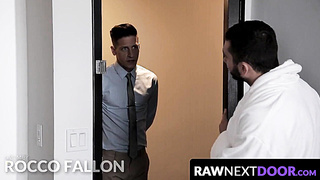 RawNextDoor.com - Johnny Riley and Dalton Riley's intense slow fuck session unfolds