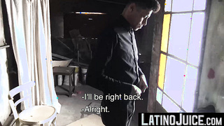 Cute boy Danny strips his clothes to gobble my friends throbbing cock until cumshot