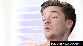 BuddiesNextDoor.com - Big-dick doctor rails his sexy patient's ass in a raw and intense exam