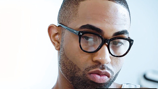 MaleNoir.com - Remy Cruze fantasizes my body and swallows my swollen cock