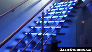 Leo Senthy lustfully waits for Hard Master in the sling for hard banging