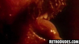 RetroDudes.com - Retro hottie Michael Zen enjoys a steamy cock sucking session