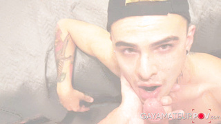 Dick hungry amateur gets rough and kinky POV throatfuck