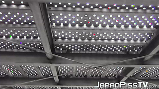 Japanese women are letting rivers of their piss on streets