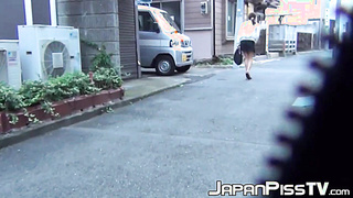 Japanese women are letting rivers of their piss on streets