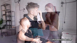 Titty fucking by lucky panty sniffer