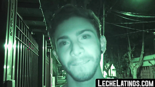 LecheLatinos.com - Straight Latino's raw, hardcore threeway fuck with hung tops