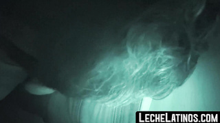 LecheLatinos.com - Straight Latino's raw, hardcore threeway fuck with hung tops