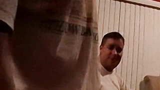 Mature homo Joe seduces young amateurs for blowjob and anal