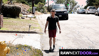 RawNextDoor.com - Logan Cross drills his bottom lover Connor Halsted with passion