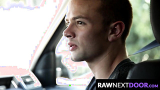 RawNextDoor.com - Logan Cross drills his bottom lover Connor Halsted with passion