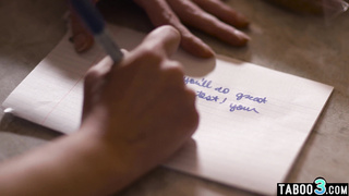 MILF stepmother lets her stepson use her