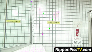 NipponPissTV.com - Japanese cuties need to pee hard while being filmed outdoors