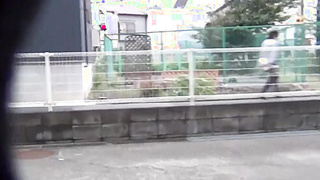 Japanese beauties in hurry to release their golden showers