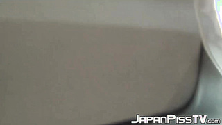 Young Japanese are peeing not knowing that they are watched