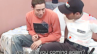 Twink butt buddy drills his latino friend with his fat cock