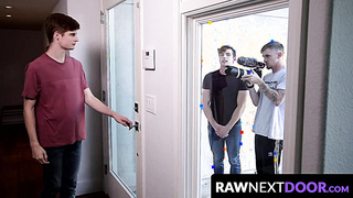 RawNextDoor.com - Travis Berkley fucks his online hookup Christian Bay with wild passion